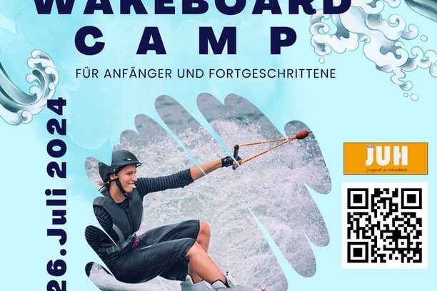 Wakeboardcamp Plakat