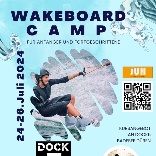 Wakeboardcamp Plakat