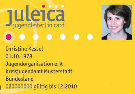 juleica - jugendleiter | in card